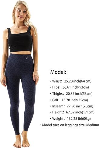 PDLeat Seamless Yoga Leggings for Juniors,High Waisted Buttery Soft Shaping Control Tummy. in Saudi Arabia