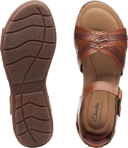 صندل مسطح للسيدات من Clarks Roseville Cove in Saudi Arabia