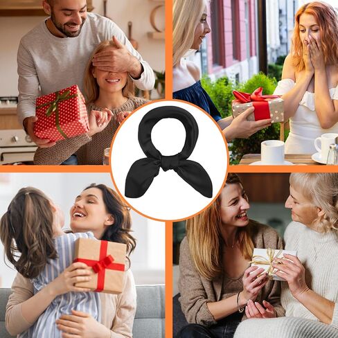 Simarro 23.5 "أوشحة رأس نسائية ذات ملمس حريري ، أوشحة رقبة مربعة أنيقة ، وشاح للرقبة قابل للتنفس ، إكسسوارات الحقائب اليدوية in Kuwait