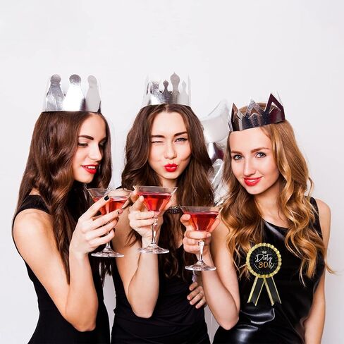 دبابيس شارة عيد الميلاد 30 من نسيج الساتان القذرة ، للنساء وردة عيد الميلاد 30 - شارات عيد الميلاد بروش - شريط جائزة عيد الميلاد الثلاثين - أسود وذهبي in Kuwait