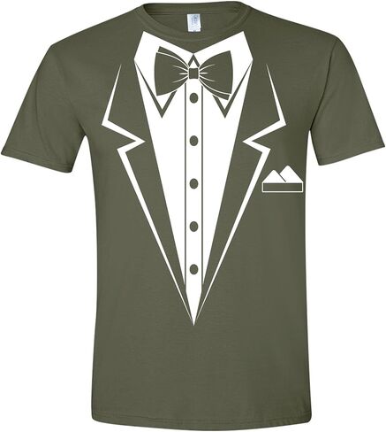 Tuxedo Shirt for Men Funny Tux, Party Humor Joke Tee T-Shirt for Men Women in Saudi Arabia
