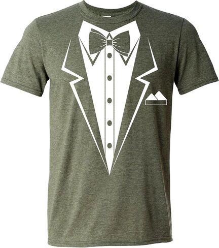 Tuxedo Shirt for Men Funny Tux, Party Humor Joke Tee T-Shirt for Men Women in Saudi Arabia