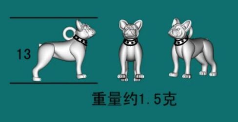Multi Dog Breeds Memorial Gifts 925 Sterling Silver Charm Bead For Pandora & Similar Charm Bracelets or Necklaces in Saudi Arabia