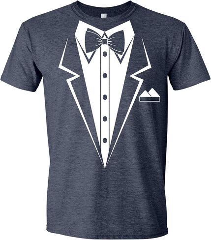Tuxedo Shirt for Men Funny Tux, Party Humor Joke Tee T-Shirt for Men Women in Saudi Arabia