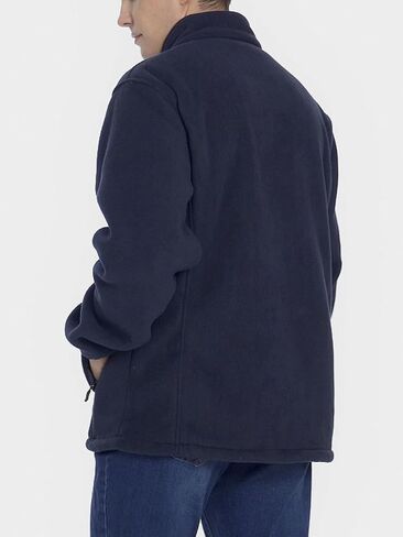 PAODIKUAI Men's Fleece Zip-Up Jacket Workout Fleece Jackets Full Zip Wool Warm Thick Coats with Pockets in Saudi Arabia