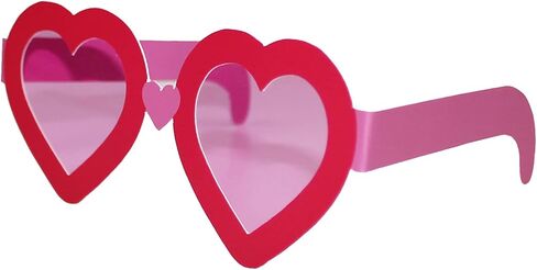 نظارات قلب ورقية من ميريلولو، 6 قيراط | هدية عيد الحب | الفصل الدراسي عيد الحب | حصلت على عيون القلب بالنسبة لك in Kuwait