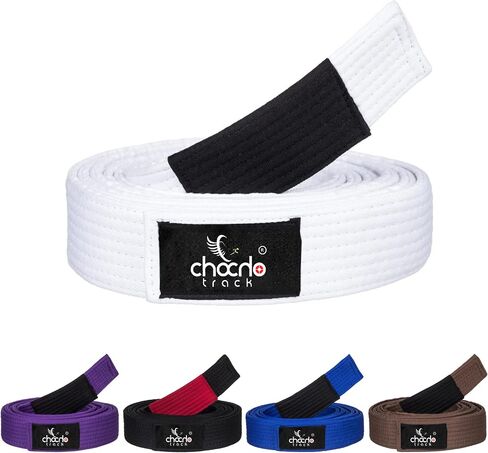 ChoCho Track Jiu Jitsu BJJ Belts Brazilian Adult A1 A2 A3 A4 Black Brown Purple Blue White in Saudi Arabia