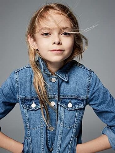 GAP Girls' Icon Denim Jacket in Saudi Arabia