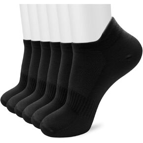 YSYJ Ankle Socks Women Athletic Running Sports Socks Low Cut Socks With Tab Socks for Men Women 6 Pair in Saudi Arabia