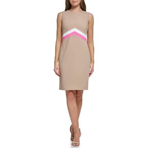 Tommy Hilfiger Women's Scuba Crepe Sheath Dress in Saudi Arabia