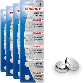 بطارية خلية زر ليثيوم Tenergy CR927 3V، للساعات، وأجهزة استشعار درجة الحرارة، وزجاجات المياه الذكية، وأجهزة التحكم عن بعد، 10 عبوات in Kuwait