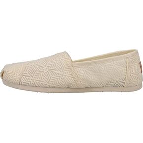 TOMS Womens Alpargata Slip On Flats Casual - Beige in Kuwait