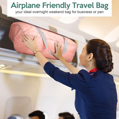 15 Pcs Foldable Travel Duffel Bags Women Weekender Bags Lightweight Luggage Bag Personal Item Bag Sports Gym Bag for Unisex Weekender Overnight Airport in Saudi Arabia