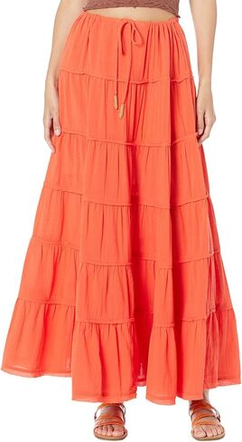 تنورة ماكسي من Free People Simply Smitten in Kuwait
