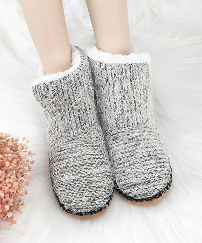 جوارب شبشب من ديكويرد مع مقابض للنساء، شباشب شتوية مريحة ومريحة للنساء in Kuwait