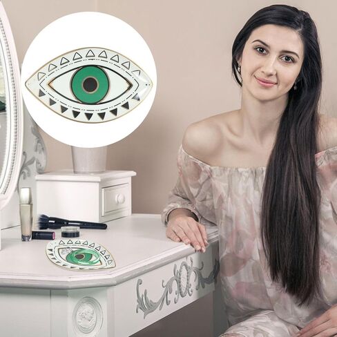كابيلوك صينية مجوهرات بتصميم عين الحسد، طبق لعرض المجوهرات بتصميم عين الحسد، طبق سيراميك للحلي والخواتم، طبق بوهو لديكور المنزل والمكتب in Kuwait