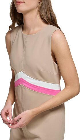 Tommy Hilfiger Women's Scuba Crepe Sheath Dress in Saudi Arabia