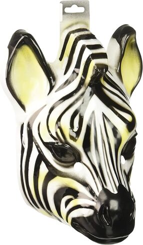 Forum Novelties Plastic Animal Zebra Mask in Saudi Arabia