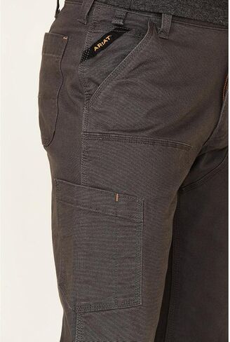 ARIAT Men's Rebar M7 Slim Durastretch Made Tough Double Front Straight Pant in Saudi Arabia