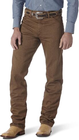 Wrangler Men's 13MWZ Cowboy Cut Original Fit Jean, Black Whiskey, 34W x 36L in Saudi Arabia