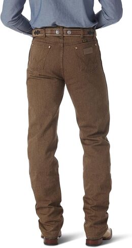 Wrangler Men's 13MWZ Cowboy Cut Original Fit Jean, Black Whiskey, 34W x 36L in Saudi Arabia