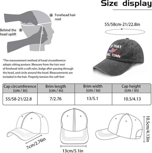 ODCRAT Try That in A Small Town Trucker Hat Funny Hat Pigment Black Hats for Women Gifts for Boyfriends Cool Hat in Saudi Arabia