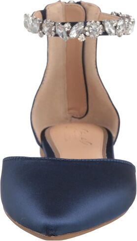 Jewel Badgley Mischka Cassidy Flat Pointed Shoe in Kuwait