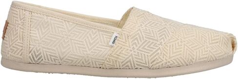 TOMS Womens Alpargata Slip On Flats Casual - Beige in Kuwait