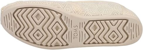 TOMS Womens Alpargata Slip On Flats Casual - Beige in Kuwait