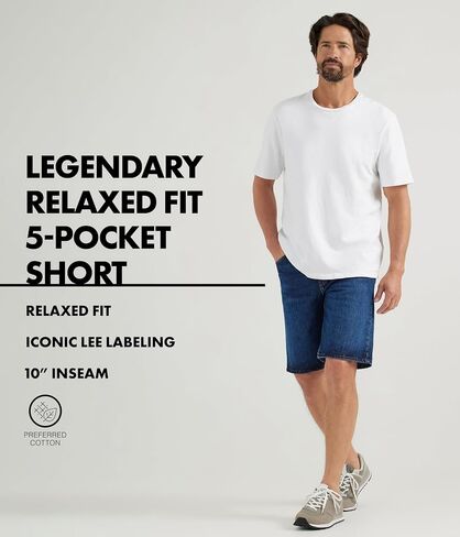 Lee Men's Legendary Relaxed Fit 5-Pocket Denim Short in Saudi Arabia