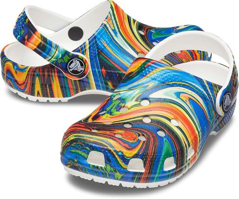 Crocs Kids' Classic Tie Dye Clog in Saudi Arabia