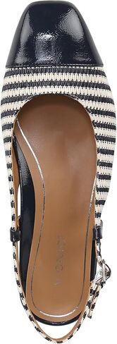 Vionic Women’s Orchid Petaluma Comfort Flats- Supportive Lightweight Slingback Flats With Arch Support Insole That Helps Correct Pronation Black Leather 8.5 Wide in Saudi Arabia