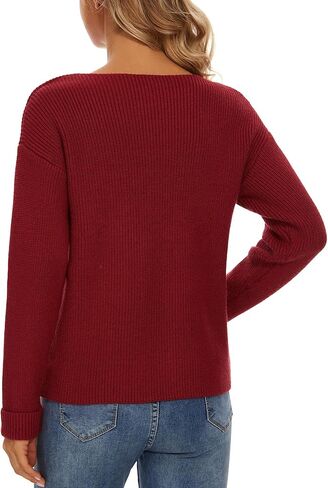 سترات Biffxeu للنساء سترات كاجوال بأكمام طويلة لخريف وشتاء in Kuwait