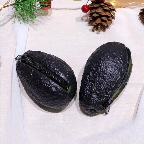 MUHBIJO 1PCS Avocado Coin Purse for Women,Realistic Looking Avocado Wallet,Avocado Gifts Wallet Purse Coin Pouch,Avocado Decor Decorations Accessories in Saudi Arabia