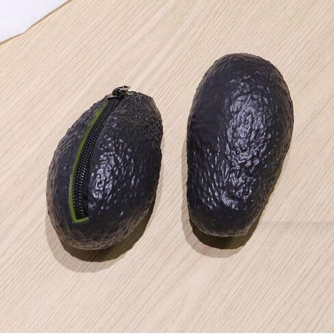 MUHBIJO 1PCS Avocado Coin Purse for Women,Realistic Looking Avocado Wallet,Avocado Gifts Wallet Purse Coin Pouch,Avocado Decor Decorations Accessories in Saudi Arabia
