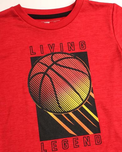 طقم شورت للأولاد من Pro Athlete - تي شيرت بأكمام قصيرة وقميص بدون أكمام وشورت من 3 قطع - طقم ملابس رياضية للأولاد (2T-7) in Kuwait