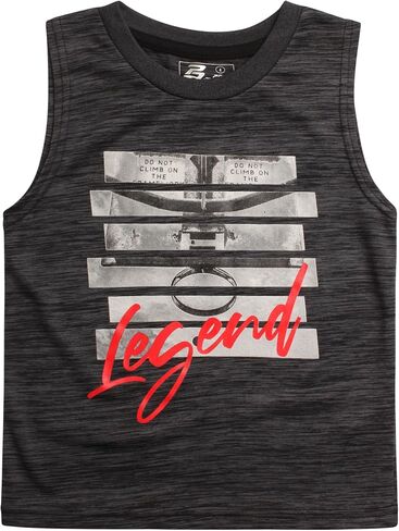 طقم شورت للأولاد من Pro Athlete - تي شيرت بأكمام قصيرة وقميص بدون أكمام وشورت من 3 قطع - طقم ملابس رياضية للأولاد (2T-7) in Kuwait