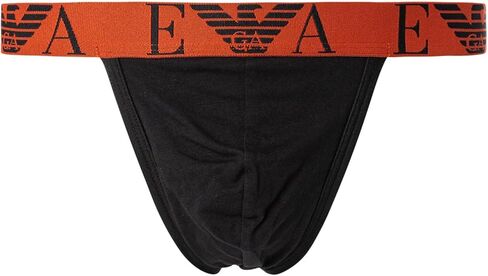 Emporio Armani Men's Bold Monogram 2 Pack Jock Strap in Saudi Arabia