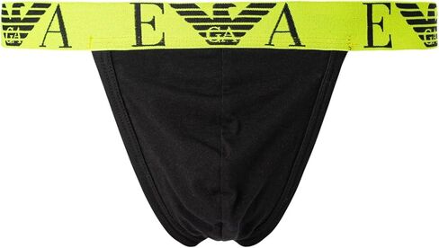 Emporio Armani Men's Bold Monogram 2 Pack Jock Strap in Saudi Arabia