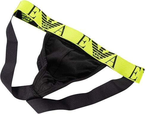 Emporio Armani Men's Bold Monogram 2 Pack Jock Strap in Saudi Arabia
