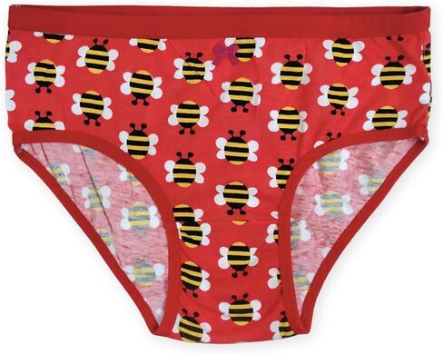 دي تشيكا سراويل قطنية للبنات| ملابس داخلية قطنية محببة متنوعة ومطبوعة للفتيات | ملابس يومية للبنات ملابس داخلية قطنية | سراويل داخلية قطنية قابلة للتنفس | حزمة من 10 in Kuwait