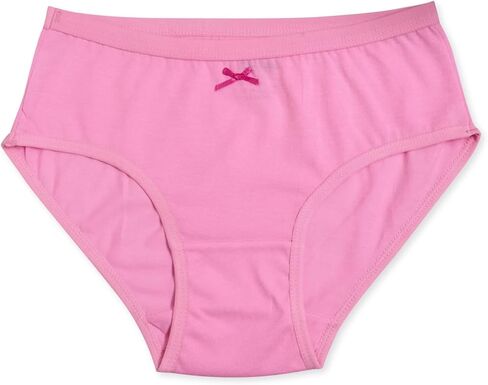 دي تشيكا سراويل قطنية للبنات| ملابس داخلية قطنية محببة متنوعة ومطبوعة للفتيات | ملابس يومية للبنات ملابس داخلية قطنية | سراويل داخلية قطنية قابلة للتنفس | حزمة من 10 in Kuwait