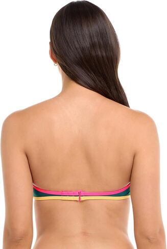 Body Glove Women's Standard Tainted Love Retro Bandeau Bikini Top Swimsuit in Saudi Arabia