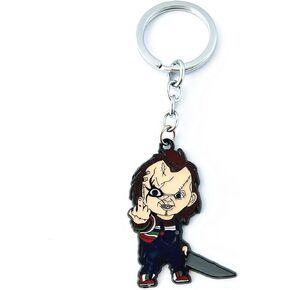 Twin Six Horror Halloween Keychain, Michal Myers It PenyWis Chuky Face Key Chain in Kuwait