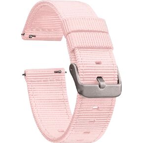 سوار ساعة GadgetWraps من النايلون مقاس 18 مم مع دبابيس سريعة الفك - متوافق مع Speidel وDaniel Wellington وسوار المعصم - سوار ساعة من النايلون مقاس 18 مم (أسود، 18 مم)