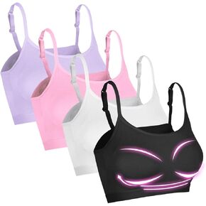 قمصان نسائية صيفية لطيفة بحزام قابل للتعديل من TAIPOVE، حمالة صدر مدمجة على الرف، قمصان قطنية مثيرة in Kuwait