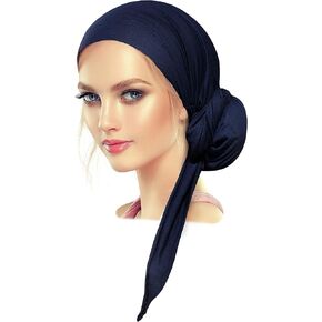 ShariRose Headscarf Head Covering for Women Head wear Head wrap Soft Cotton Head wrap Bandana Tichel Turban Wrap