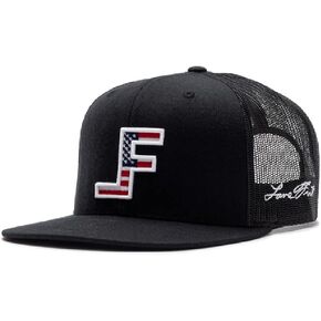 Lane Frost Patriot Black USA Flag Cap in Kuwait