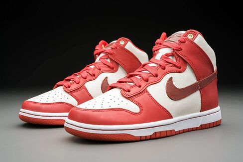 [DX0346-600] Womens Nike Dunk High LXX 'Cinnabar' (W) in Saudi Arabia