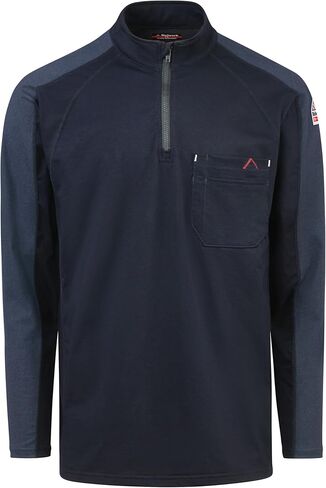 Bulwark FR Mens 1/4 Zip Flex Knit in Kuwait